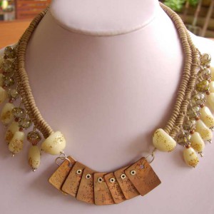 Primitive Treasure Necklace Jewelry Idea
