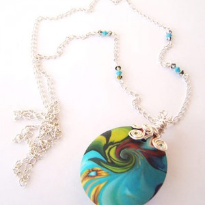 Colours Wrap Necklace Jewelry Idea