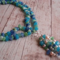 Blue Love Necklace Project