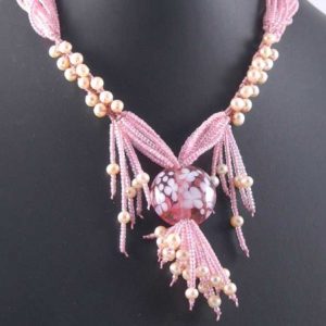 Peach Perfect Necklace Jewelry Idea