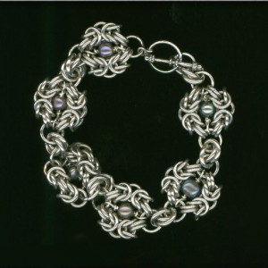 Byzantine Chain Mail Bracelet Jewelry Idea