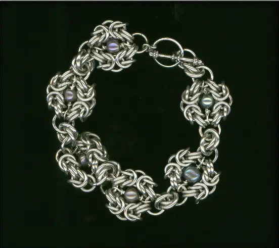 Byzantine Chain Mail Bracelet Project