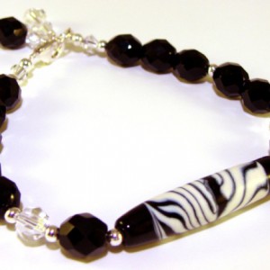 Elegant Zebra Bracelet Jewelry Idea
