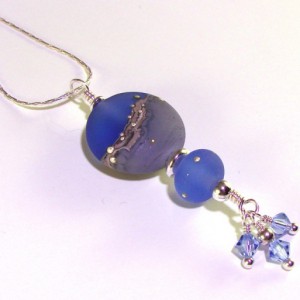 Bluesy Lampwork Pendant Project