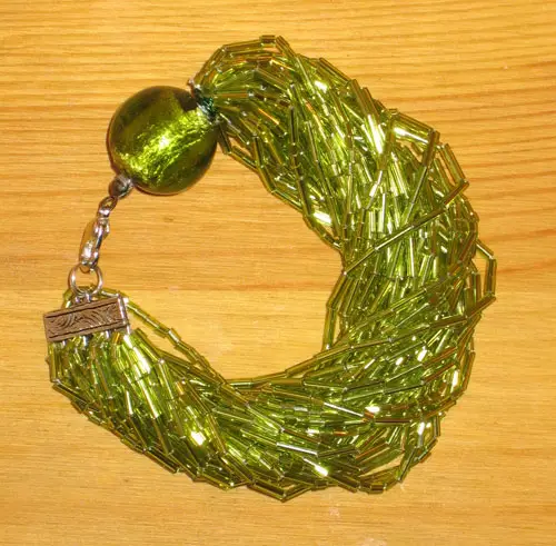 Multi Stranded Bugle Bead Bracelet Project