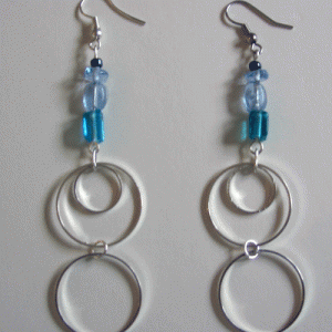 Blue Ice Earrings Jewelry Idea