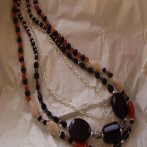 Triple Fantasy Necklace Jewelry Idea