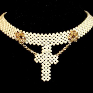 Catherine Cross Choker Jewelry Idea