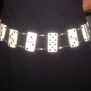 Domino Belt Jewelry Idea