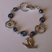 Swallow Charm Bracelet Project