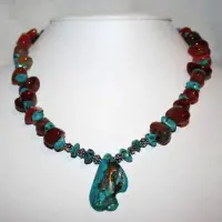 Carnelian And Turquoise Necklace Project