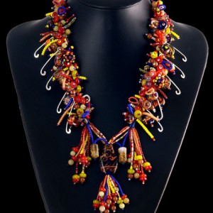 Flame Necklace Jewelry Idea