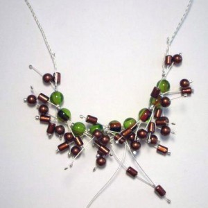 Copper Explosion Necklace Jewelry Idea
