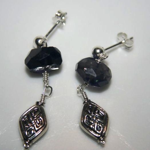 Wire-Wrapped Iolite Earrings Project