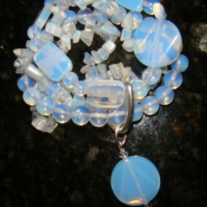 Glowing Opal Bracelet Jewelry Idea