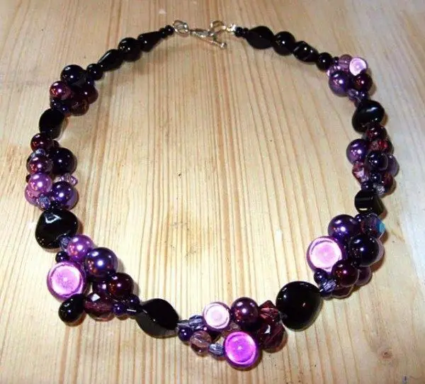 Purple Moon Necklace Project