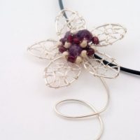 Purple Mood Wire Wrapped Pendant Project