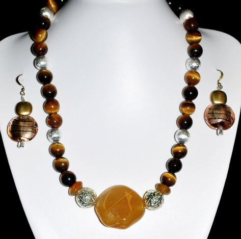 Pretty In Yellow Tiger Eye Necklace Project