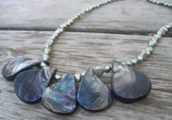 Freshwater And Mother Of Pearl Necklace Project