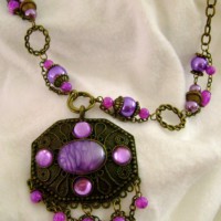 Purple Passions Necklace Project