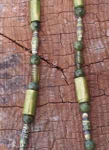 Winter Grass Necklace Project