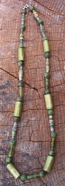 Winter Grass Necklace Project