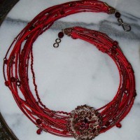 Ring Of Fire Necklace Project
