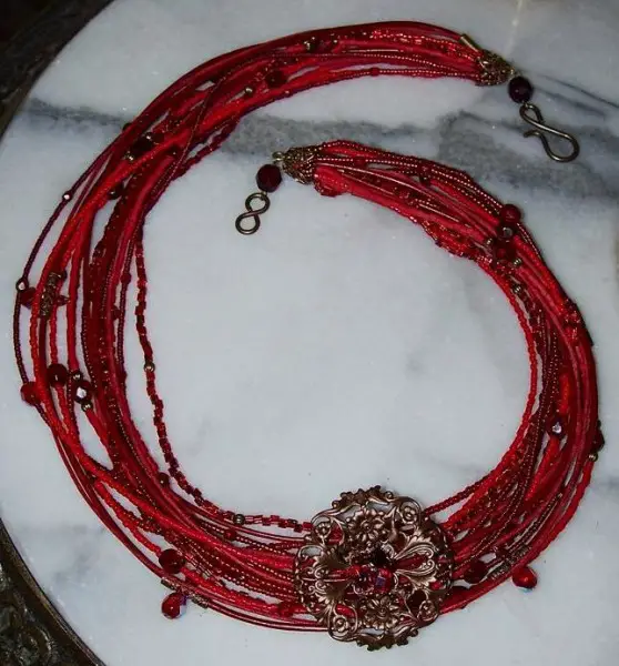 Ring Of Fire Necklace Project