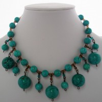 Antique Turquoise Collar Project