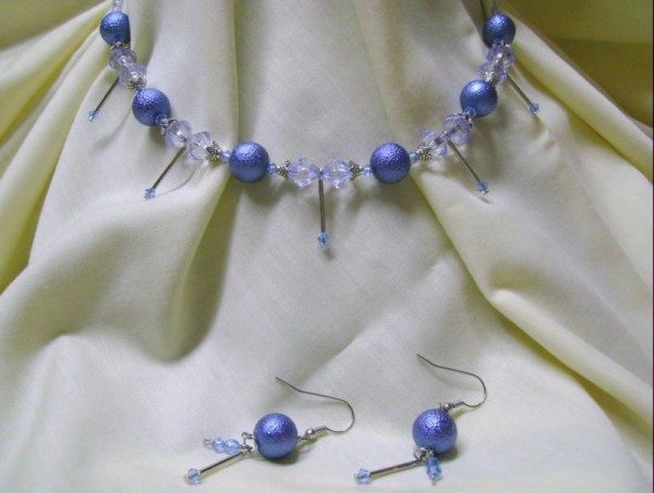 Denim In Style Necklace Set Project