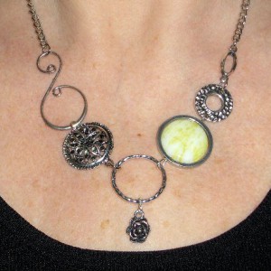 Lemon Jade Necklace Jewelry Idea