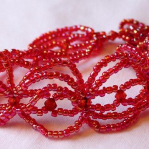 Raspberry Ripple Bracelet Jewelry Idea
