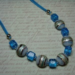 Cool Blues Necklace Jewelry Idea