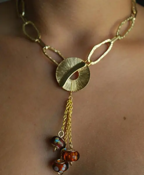 Matte Gold Necklace Project