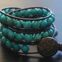 Turquoise Wrist Wrap Project