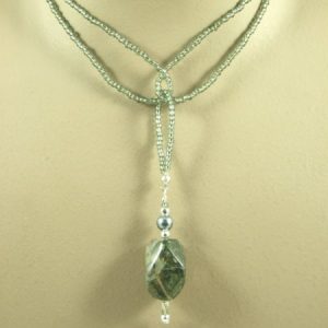 Jasper Pendant Necklace Jewelry Idea