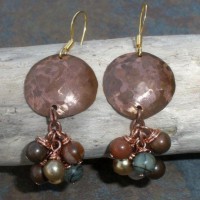 Copper And Jasper Earrings Project