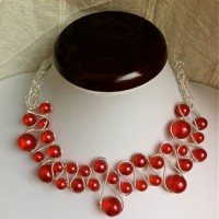 Cranberry Necklace Project