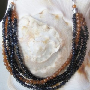 Sea Palling Iolite Necklace Jewelry Idea