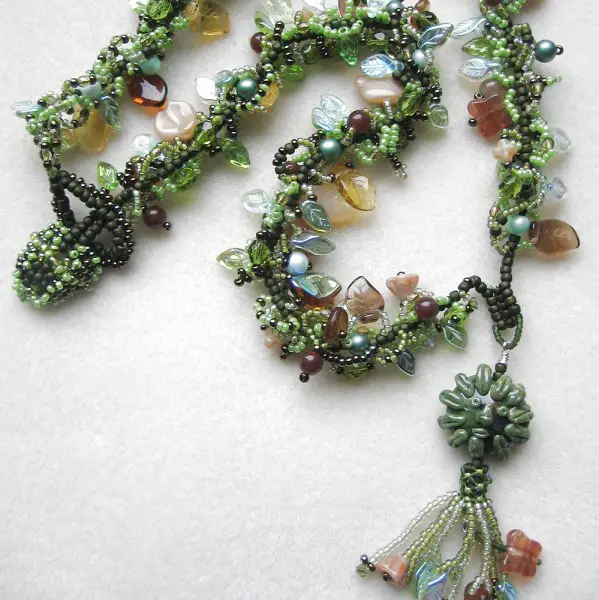 Green Man Necklace Project