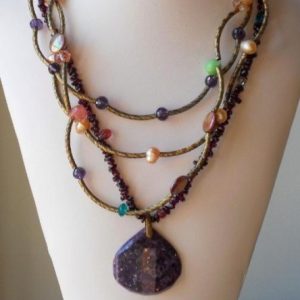 Ms. Suge Sugilite Necklace Jewelry Idea