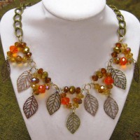 Falling Leaves Necklace Project