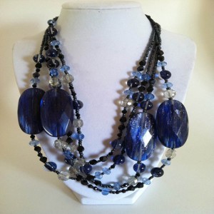 Tristan Blue Quartz Necklace Jewelry Idea