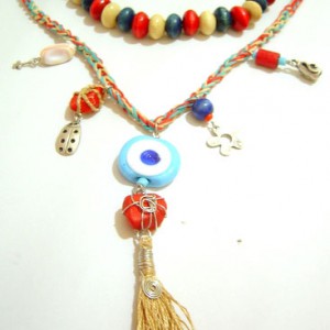 Long Colours Necklace Jewelry Idea