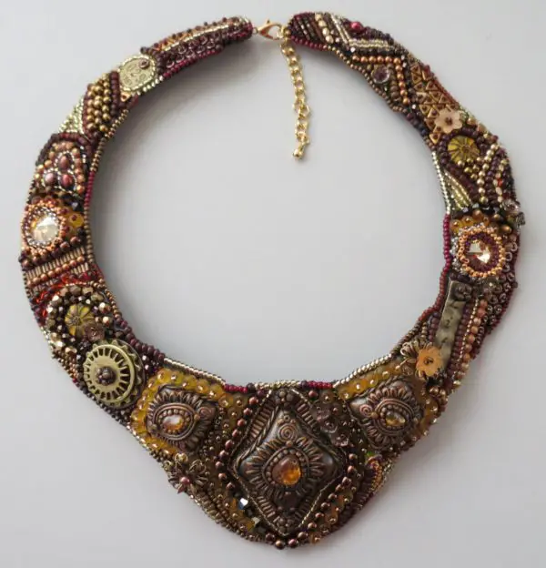 Fall Steampunk Collar Necklace Project